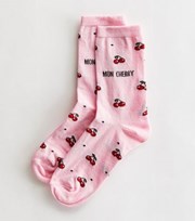 New Look Pink Mon Cherry Socks